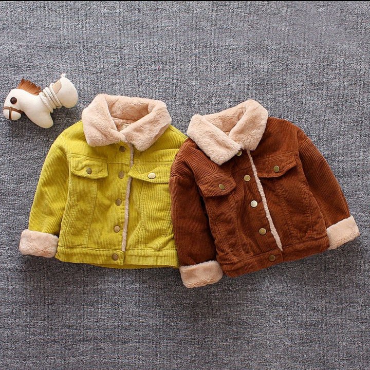 Kids’ Cotton Cartoon Jacket – Long - Sleeved Zip - Up Hoodie - Little Pop