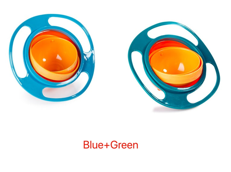 360° Rotate Spill-Proof Bowl for Kids