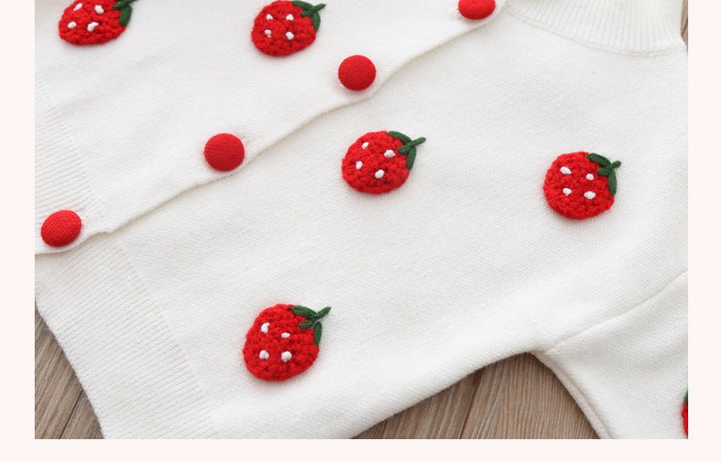 Baby Girl Sweater Dress Set – Two - Piece Warm Outfit - Little Pop