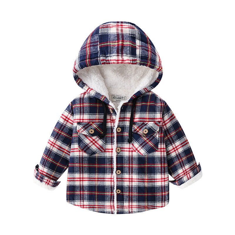 Cozy Boys’ Hoodie – Extra Heavy Warmth for Autumn & Winter - Little Pop