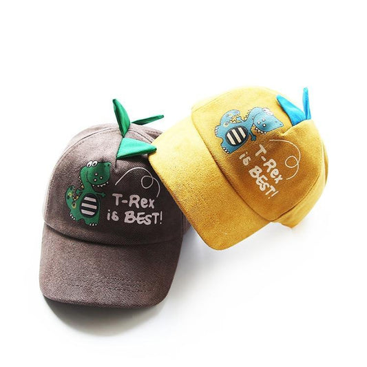 "T-REX IS BEST" Kids Dinosaur Hat