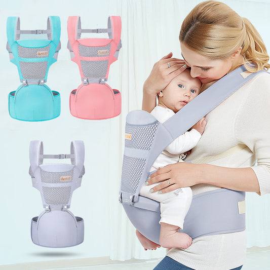 Baby Carrier with Waist Stool – Ergonomic Multifunctional Infant Bag