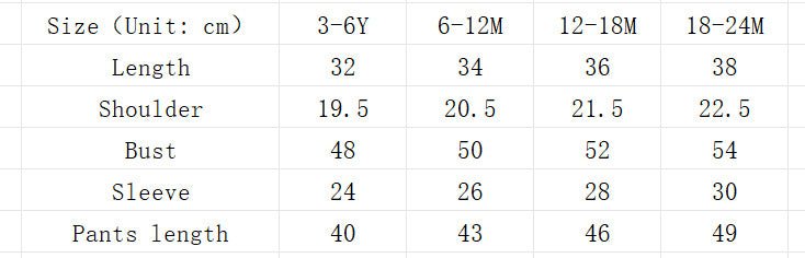 Sweet Baby Outfit Set - Little Pop