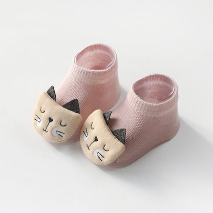Kids’ Cartoon Animal Socks