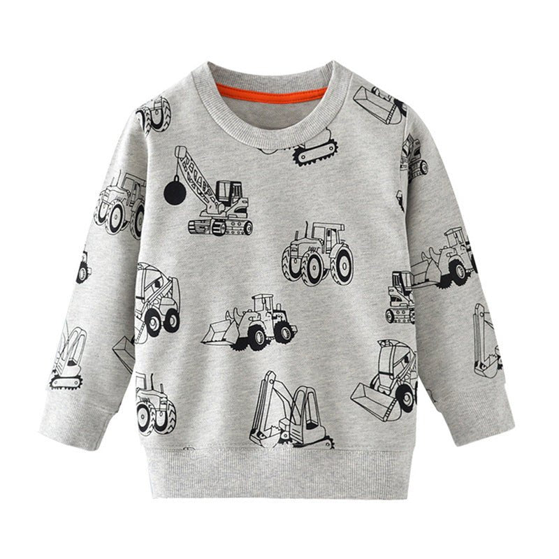Boys Cotton Knit Sweater – Soft Long Sleeve Pullover - Little Pop
