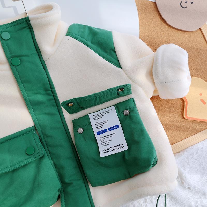 Children’s Thick Fleece Coat – Warm Polar Fleece Outerwear - Little Pop