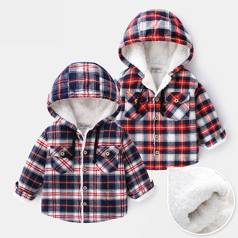Cozy Boys’ Hoodie – Extra Heavy Warmth for Autumn & Winter - Little Pop