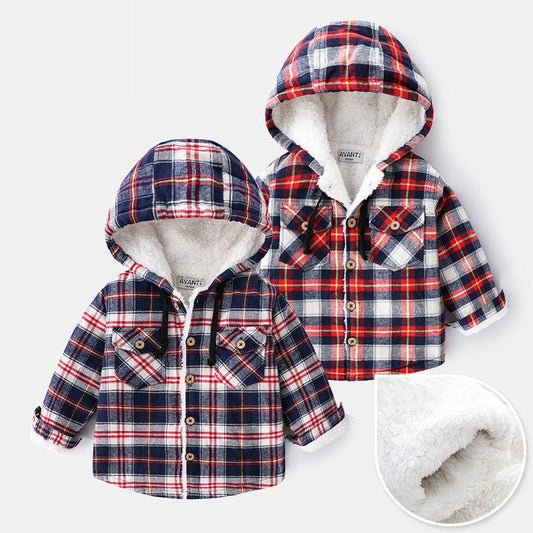 Cozy Boys’ Hoodie – Extra Heavy Warmth for Autumn & Winter - Little Pop