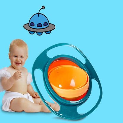 360° Rotate Spill-Proof Bowl for Kids