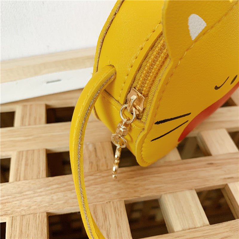 Girls’ Kitty Messenger Bag – Cute Crossbody Purse for Kids - Little Pop