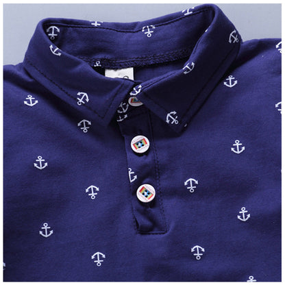 Anchor Print Boys’ Summer Suit