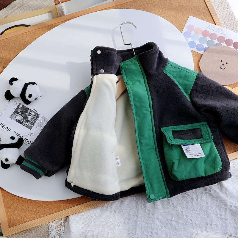 Children’s Thick Fleece Coat – Warm Polar Fleece Outerwear - Little Pop