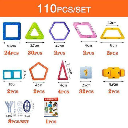 Magnetic Designer Blocks for Kids