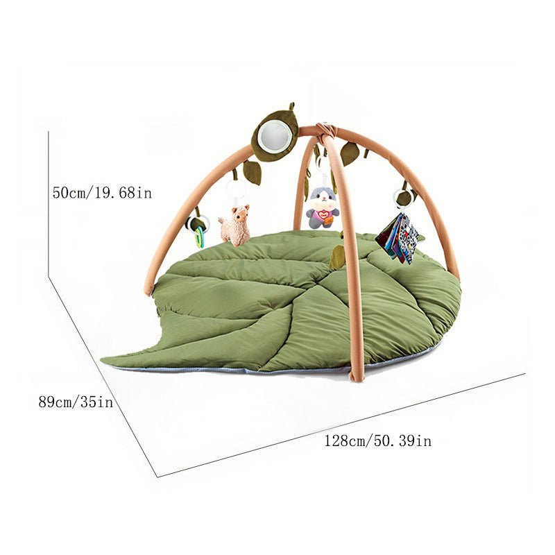Baby Play Gym - Soft Leaf Mat - Little Pop