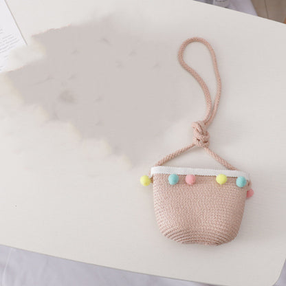 Stylish Straw Hat and Purse