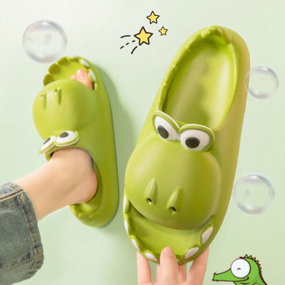 Cartoon Dinosaur Slippers