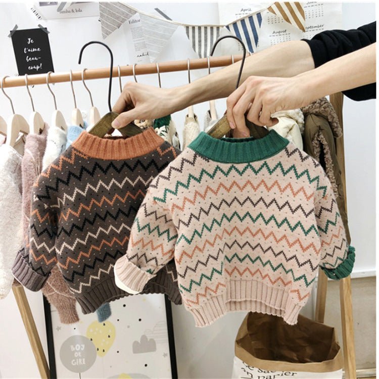 Baby Knit Sweater – Soft & Cozy Everyday Essential - Little Pop