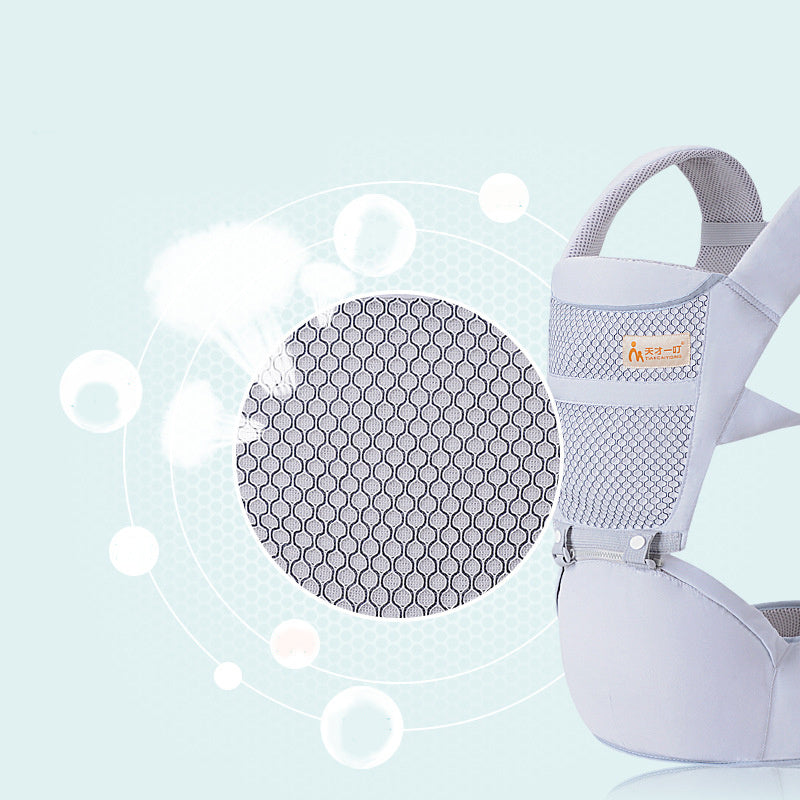 Baby Carrier with Waist Stool – Ergonomic Multifunctional Infant Bag