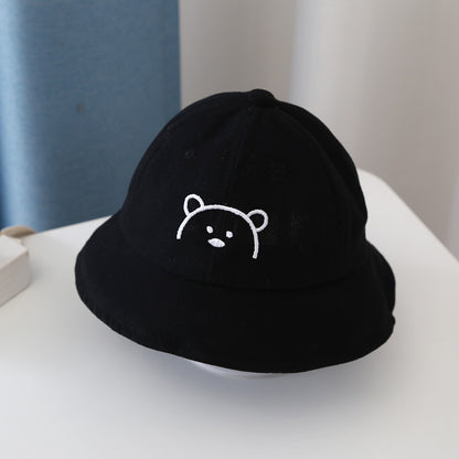 Cute & Protective Fisherman Hat for Kids – Face Cover Included