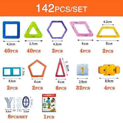 Magnetic Designer Blocks for Kids
