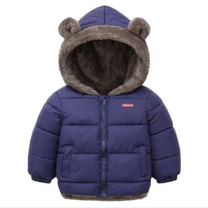 Children’s Reversible Cotton - Padded Jacket – Warm Winter Coat - Little Pop