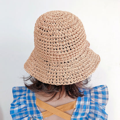 Elegant Lace Bucket Hat for Girls